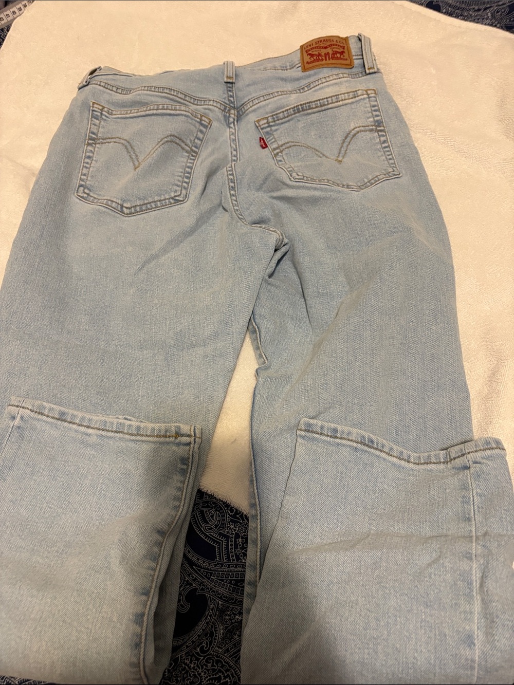 Levi's Ladies Light Wash Relaxed Fit Jeans
